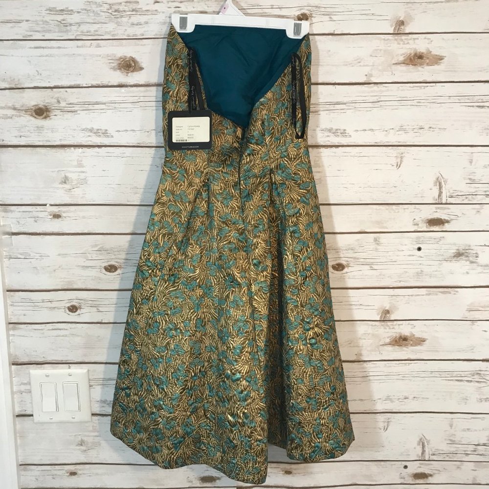 Cynthia Rowley Women's Bridesmaid Cocktail Dress 2 - Picture 3 of 4